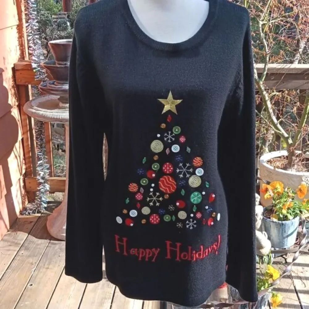 Christmas Tree Christmas Sweater. Holiday